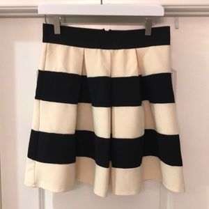 Striped Mini Skirt